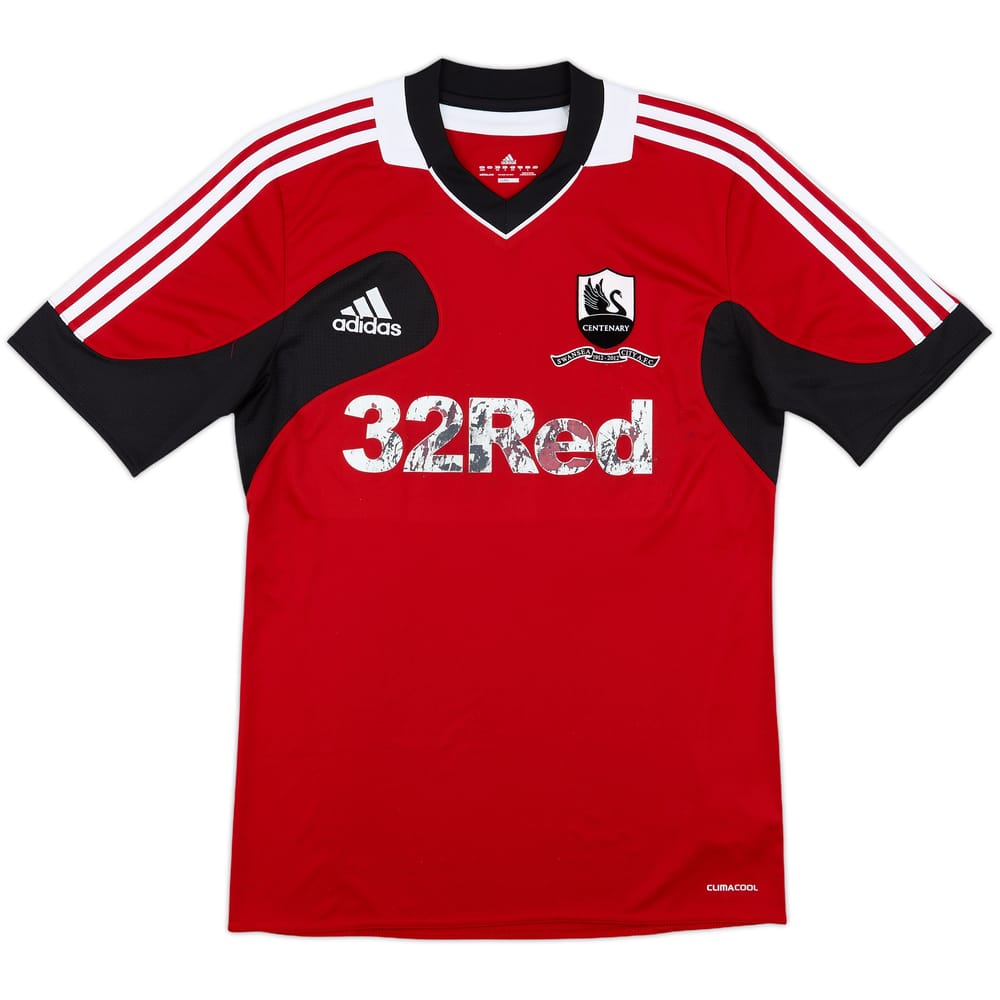 2012-13 Swansea adidas Training Shirt - 4/10 - (M)