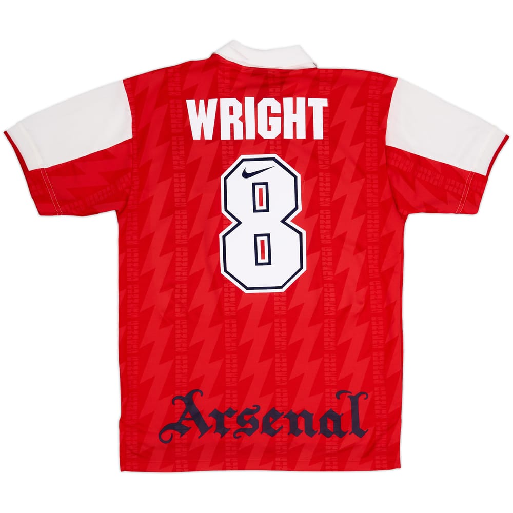 1994-96 Arsenal Home Shirt Wright #8 - 9/10 - (M)