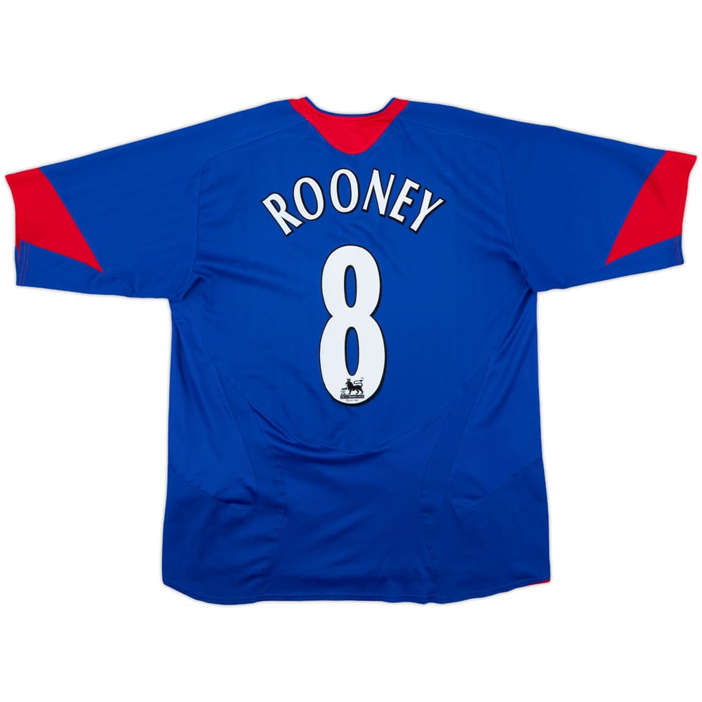 2005-06 Manchester United Away Shirt Rooney #8 - 8/10 - (XL)