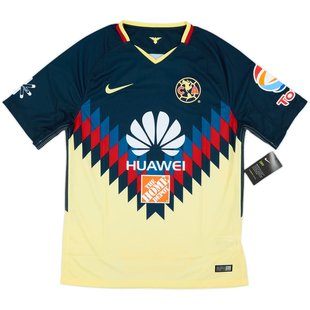 2017-18 Club America Home Shirt (M)