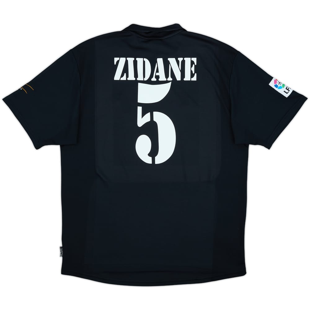 2001 Real Madrid Away Shirt Zidane #5 - 9/10 - (L)