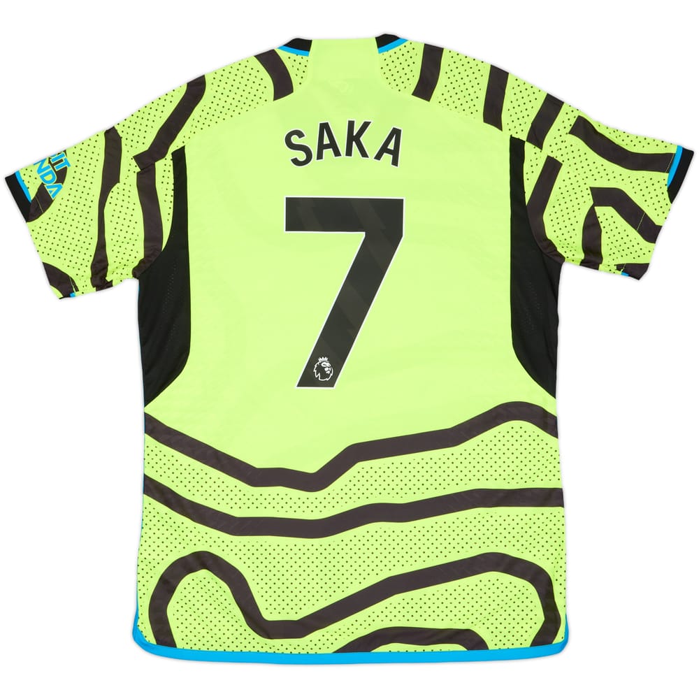 2023-24 Arsenal Authentic Away Shirt Saka #7 (L)