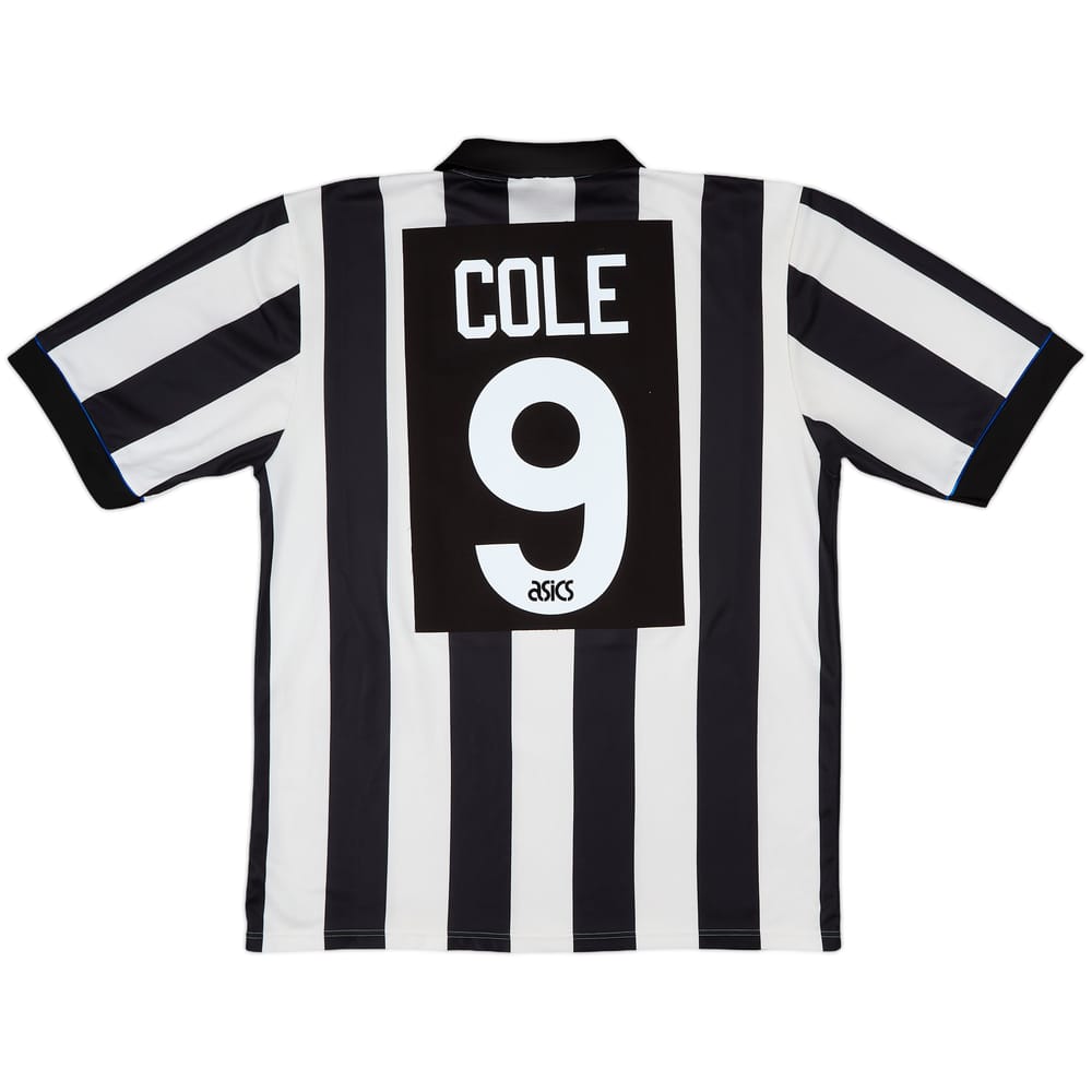 1993-95 Newcastle Home Shirt Cole #9 - 6/10 - (XL)
