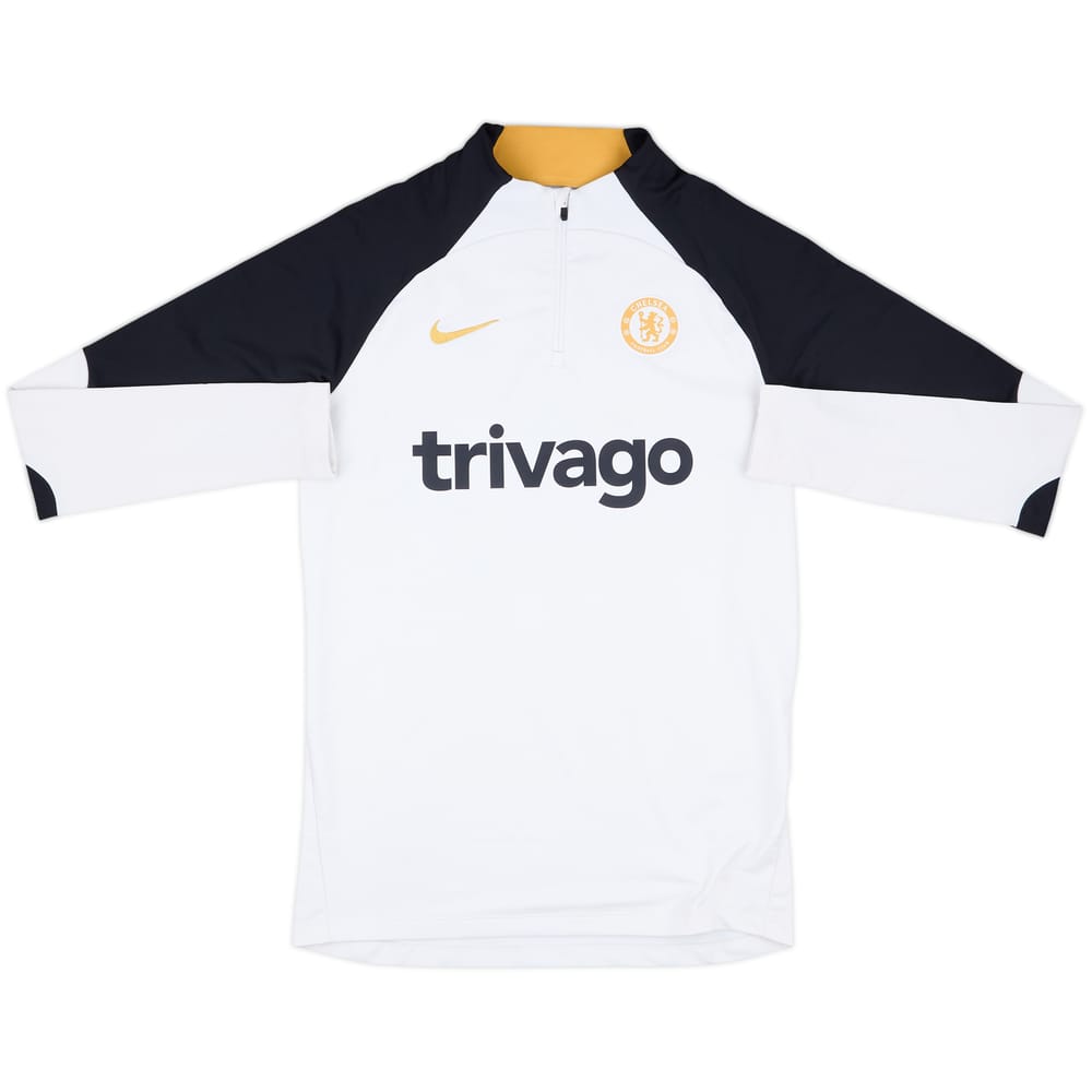 2023-24 Chelsea Nike 1/4 Zip Drill Top - 8/10 - (S)