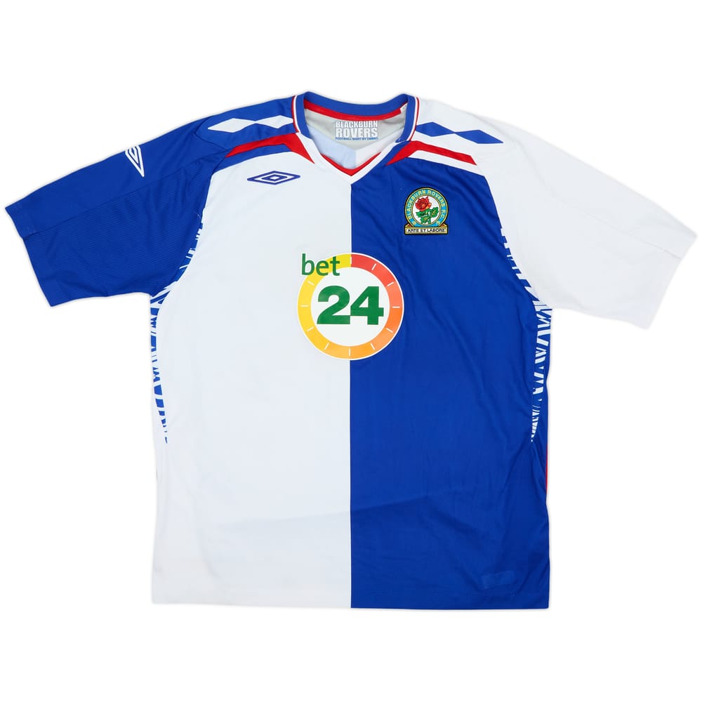 2007-08 Blackburn Home Shirt - 5/10 - (XL)