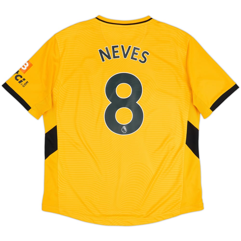 2021-22 Wolves Home Shirt Neves #8 - 8/10 - (XL)