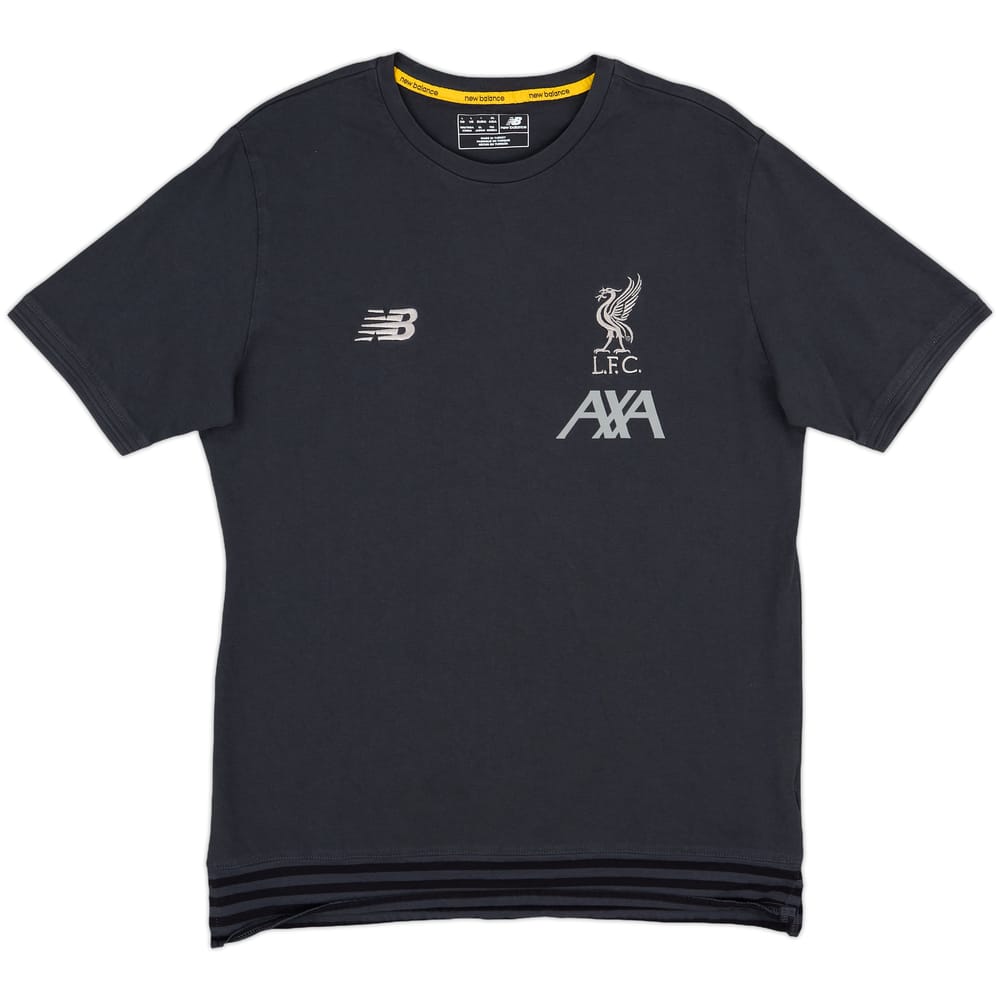 2019-20 Liverpool New Balance Cotton Tee - 7/10 - (L)