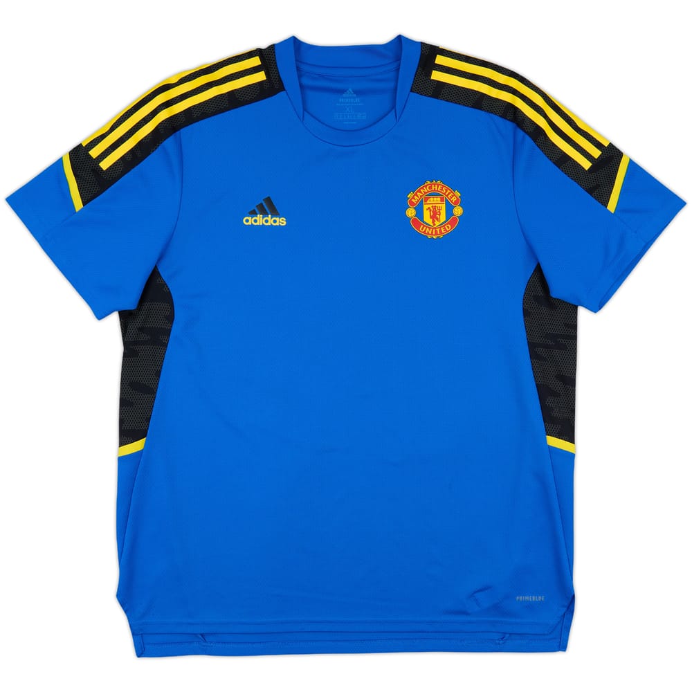 2021-22 Manchester United adidas Training Shirt - 9/10 - (XL)
