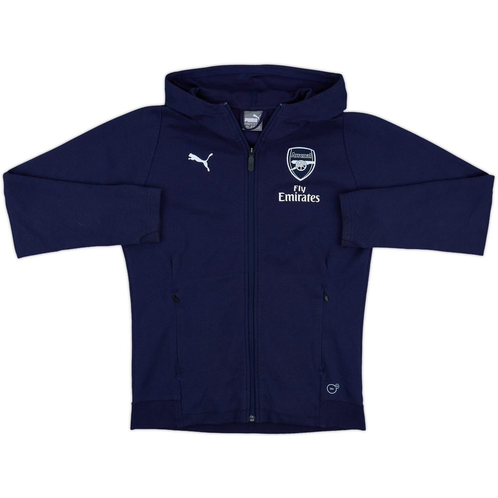 2017-18 Arsenal Puma Hooded Track Jacket - 8/10 - (Women's M)