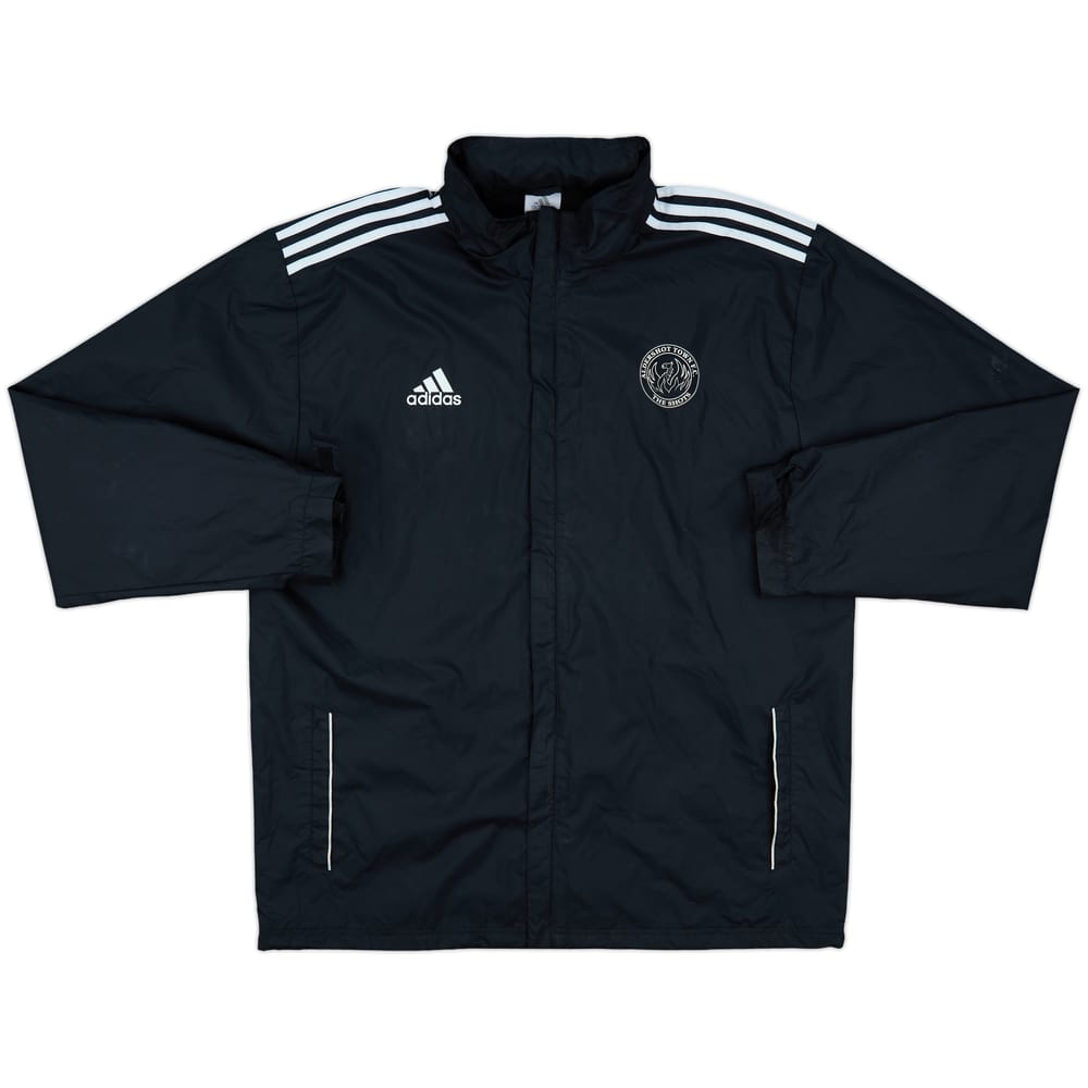 2014-15 Aldershot Town adidas Hooded Rain Jacket - 8/10 - (XXL)