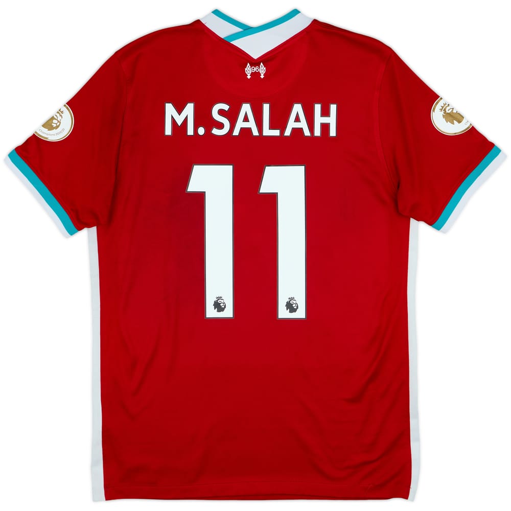 2020-21 Liverpool Home Shirt M.Salah #11 - 5/10 - (M)