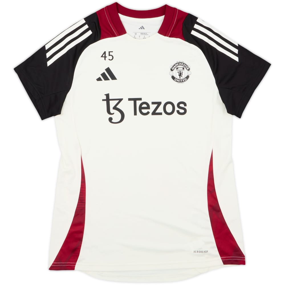 2024-25 2024-25 Manchester United Women's adidas Player Issue Training Shirt - 7/10 - (Women's M)