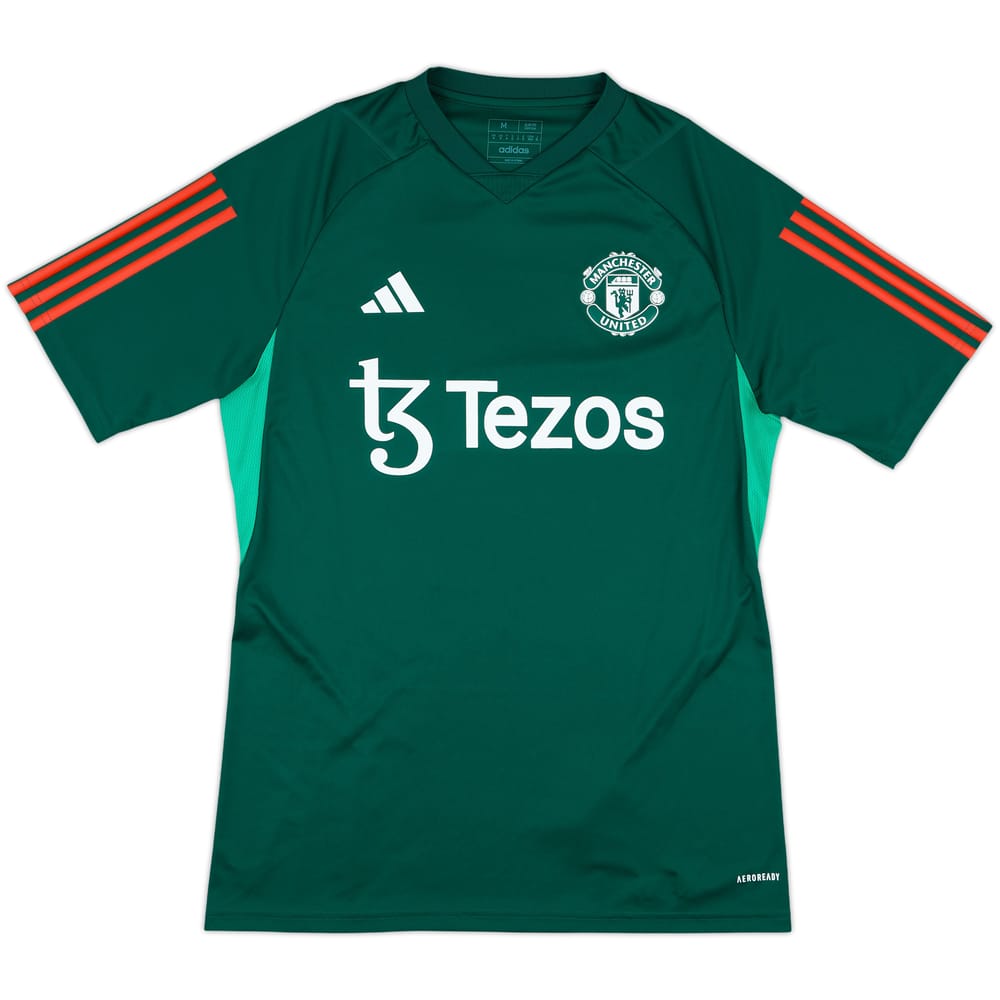 2023-24 Manchester United adidas Training Shirt - 10/10 - (M)
