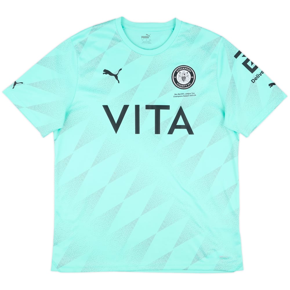 2023-24 Stockport Away Shirt - 8/10 - (XL)