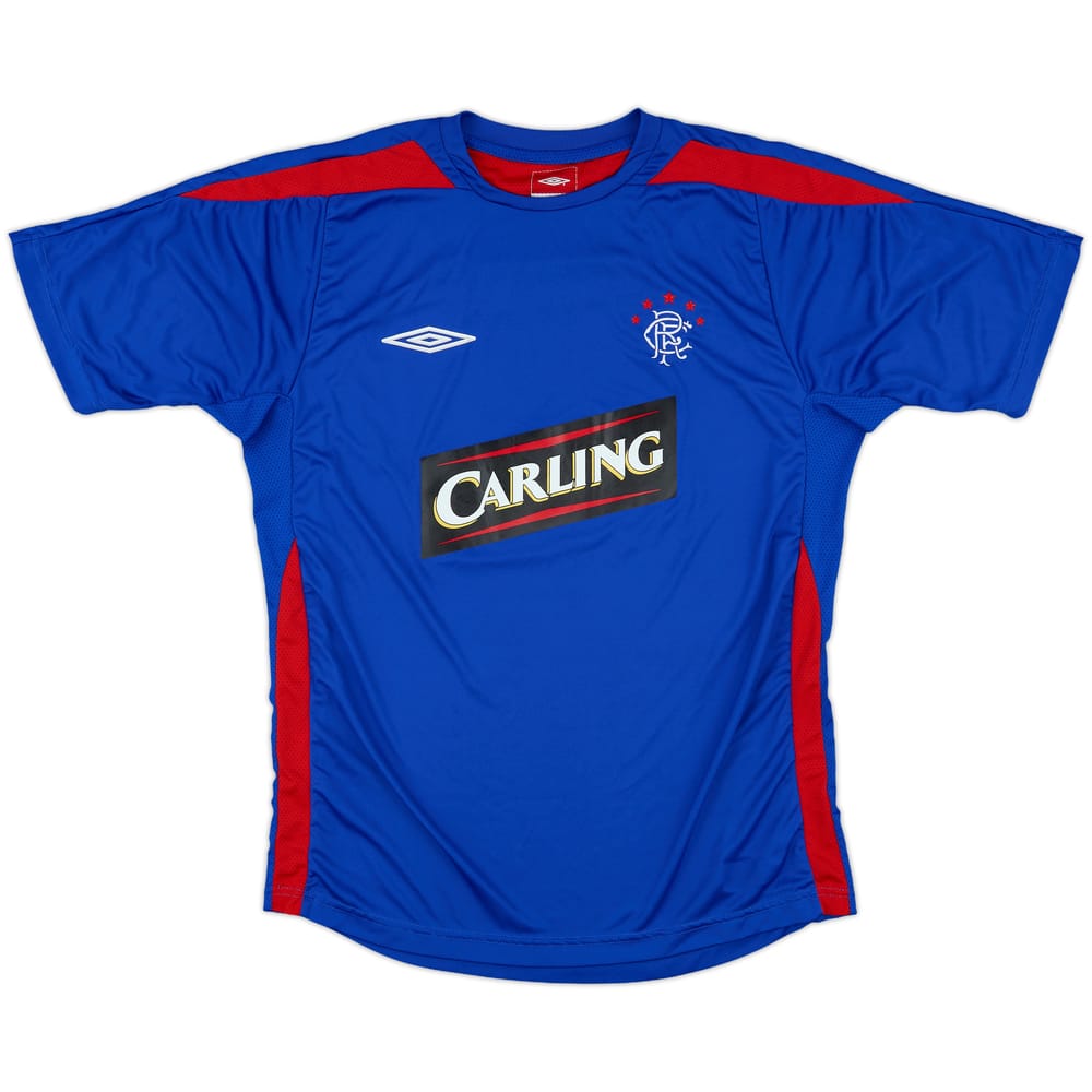 2006-07 Rangers Umbro Training Shirt - 8/10 - (M)