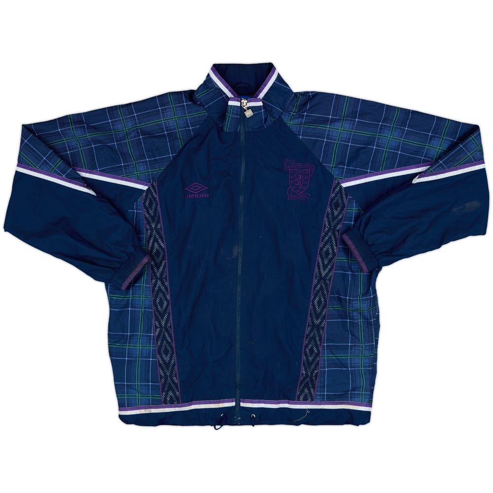 1994-96 Scotland Umbro Track Jacket - 8/10 - (XS)