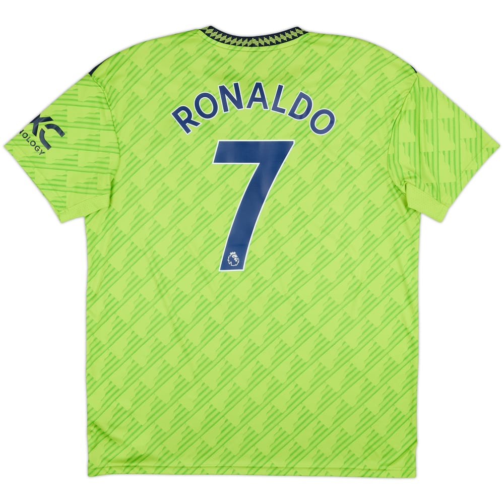 2022-23 Manchester United Third Shirt Ronaldo #7 - 9/10 - (XL)