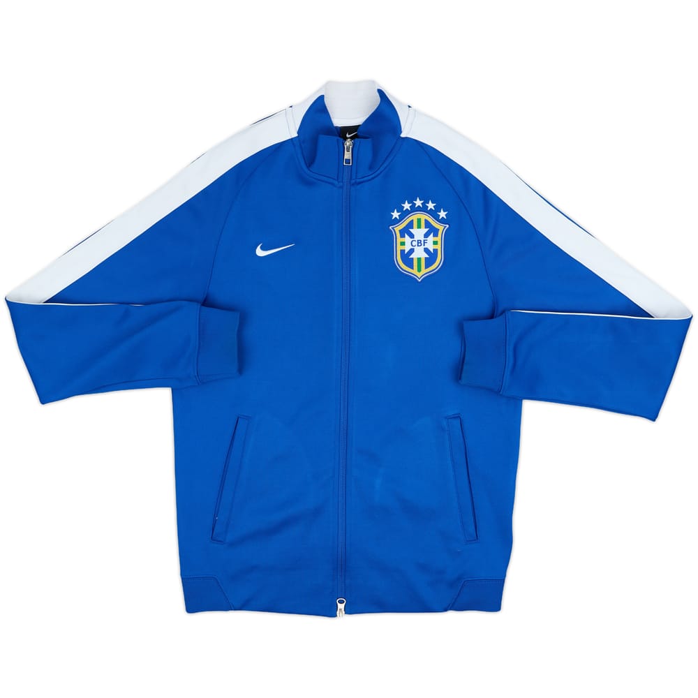 2014-15 Brazil Nike Track Jacket - 8/10 - (S)
