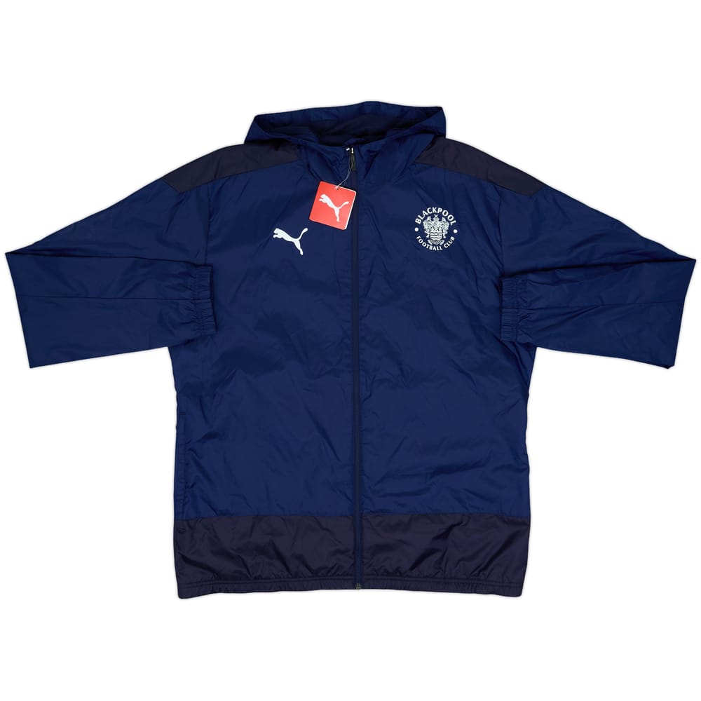 2021-22 Blackpool Puma Hooded Rain Jacket (XL)