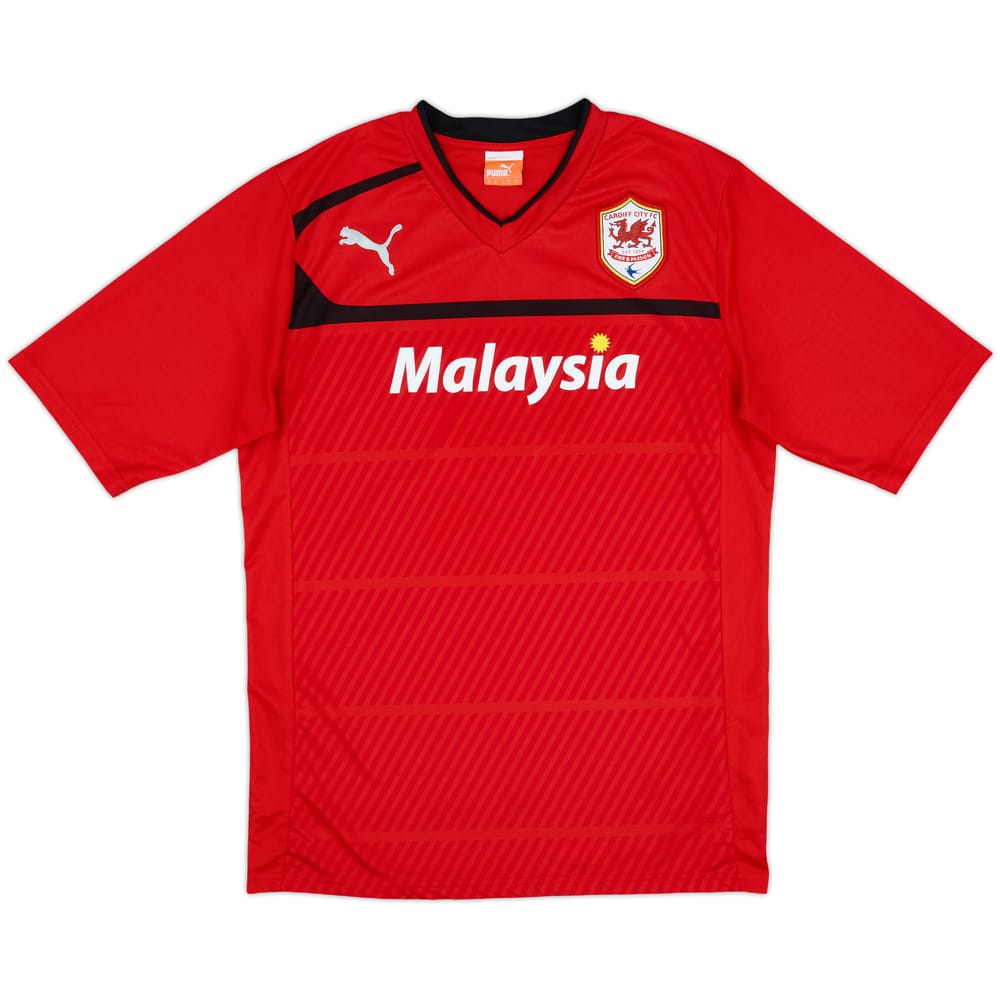 2012-13 Cardiff Home Shirt - 8/10 - (L)