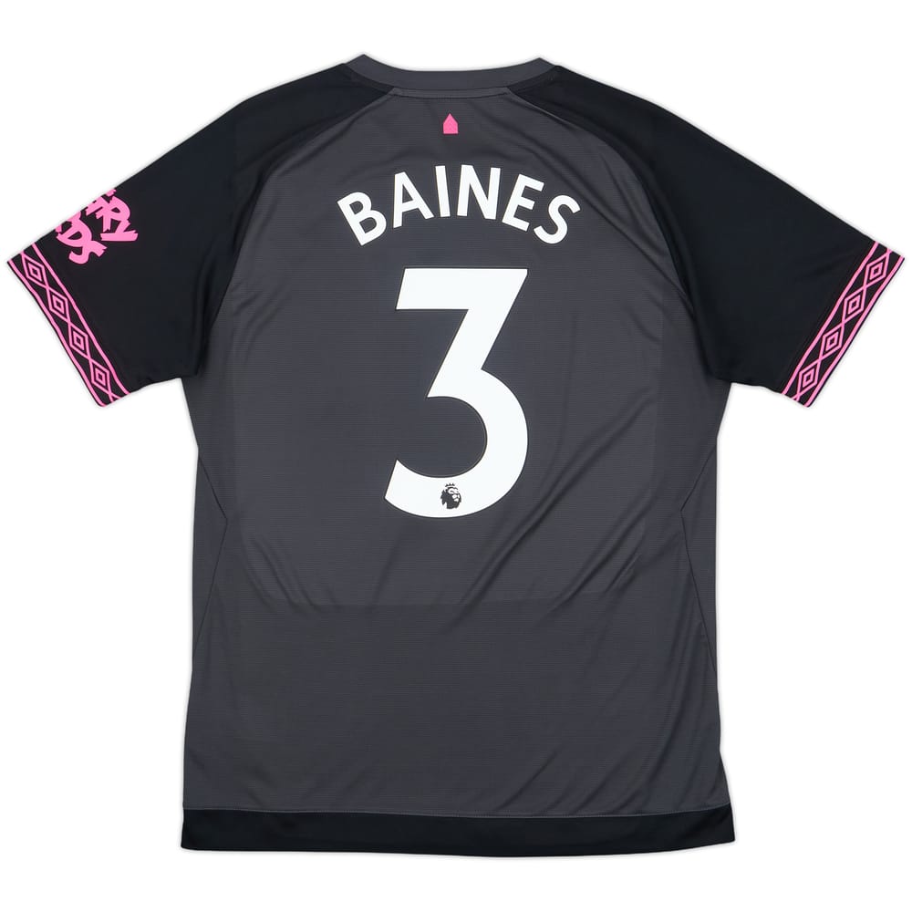 2018-19 Everton Away Shirt Baines #3 - 10/10 - (M)