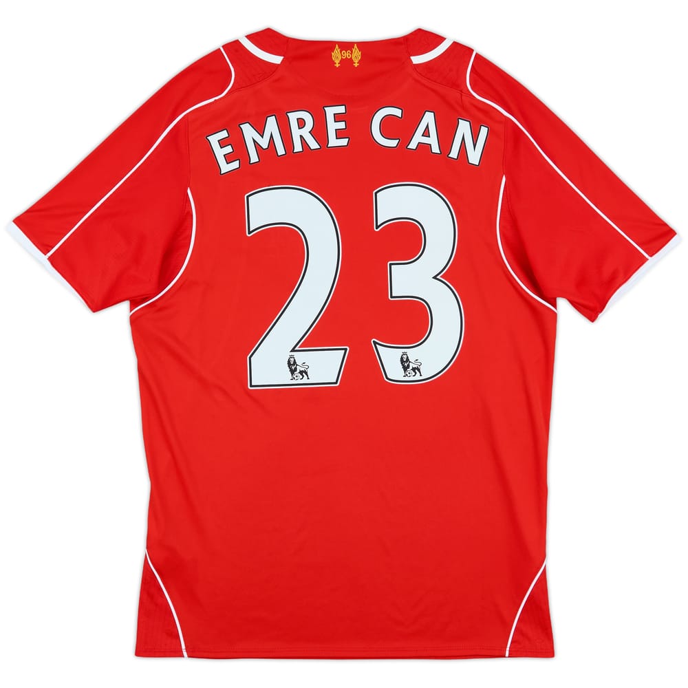 2014-15 Liverpool Home Shirt Emre Can #23 - 9/10 - (S)