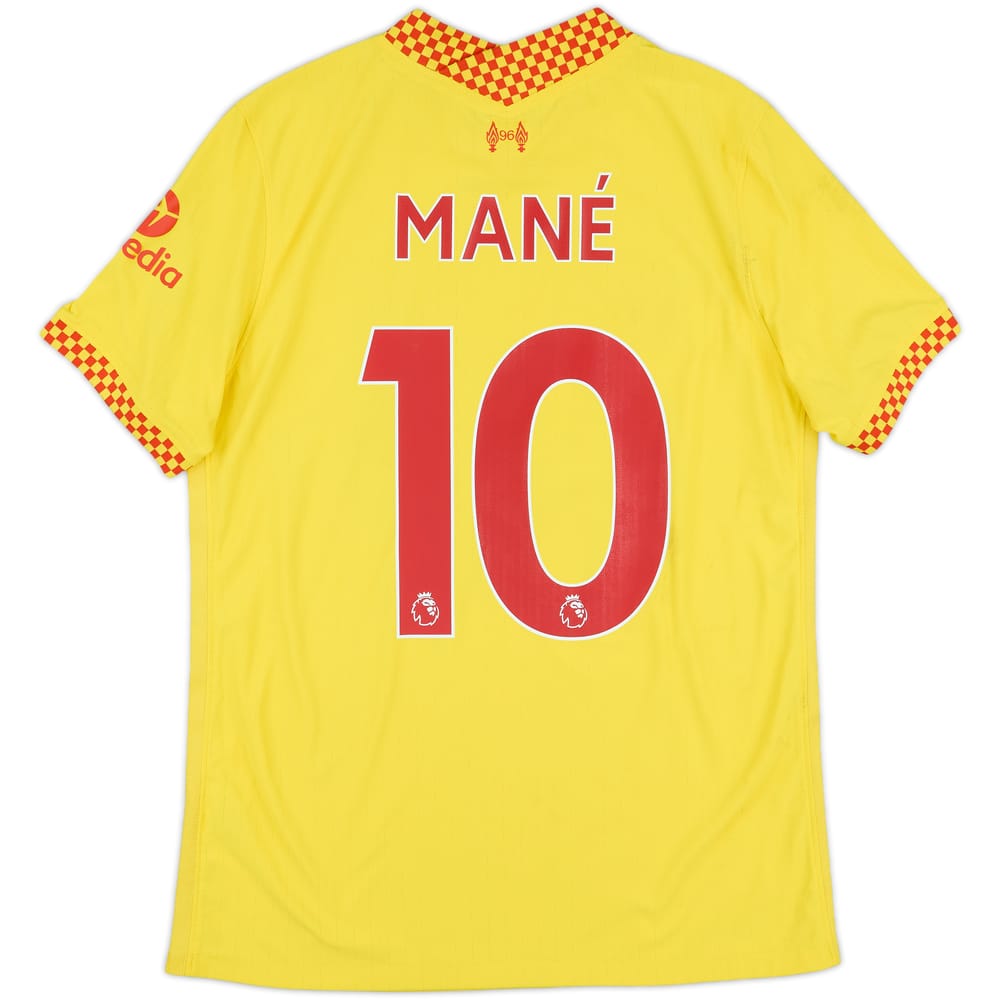 2021-22 Liverpool Authentic Third Shirt Mane #10 - 6/10 - (M)
