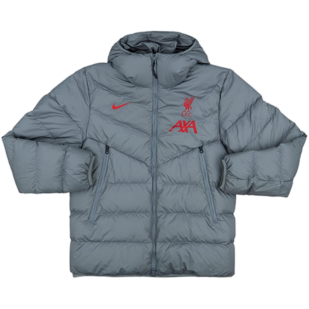 2020-21 Liverpool Nike Padded Bench Coat - 8/10 - (L)