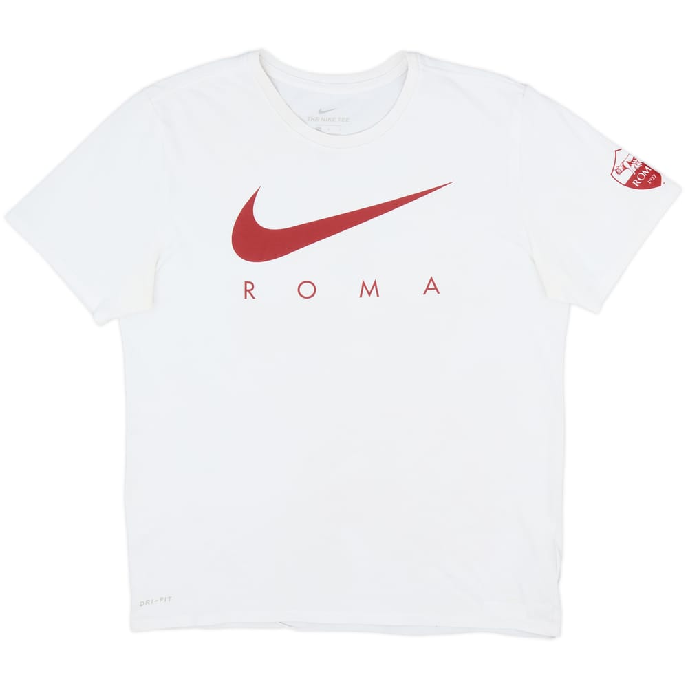 2018-19 Roma Nike Cotton Tee - 7/10 - (L)