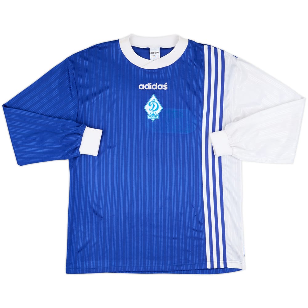 1997-98 adidas Template L/S Shirt (Dynamo Moscow) - 8/10 - (L)