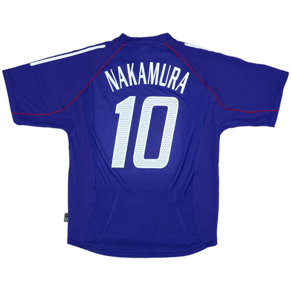 2002-04 Japan Home Shirt Nakamura #10 - 8/10 - (L)