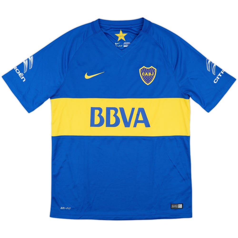 2015-16 Boca Juniors Home Shirt - 10/10 - (L)