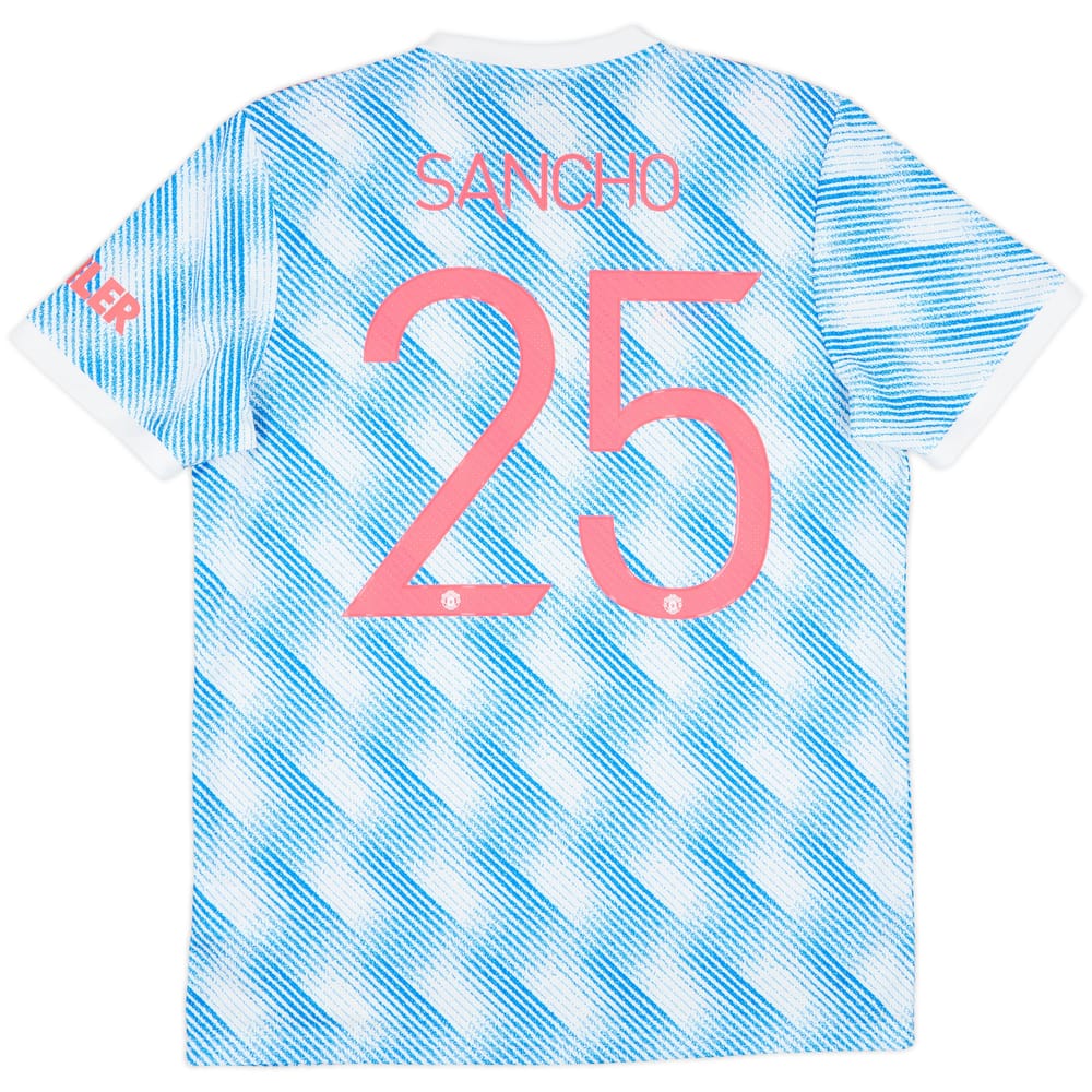 2021-22 Manchester United Away Shirt Sancho #25 - 10/10 - (L)