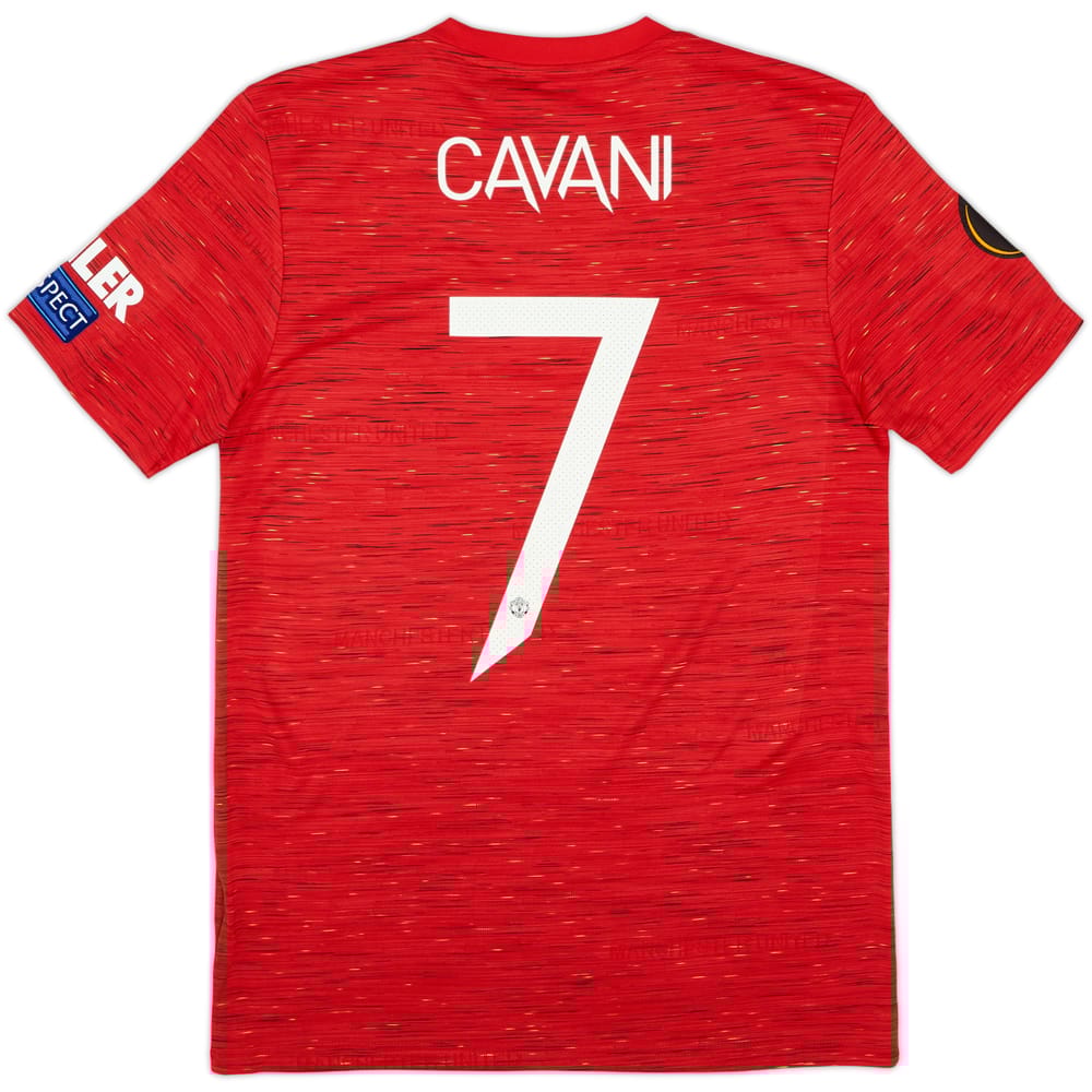 2020-21 Manchester United Home Shirt Cavani #7 (S)
