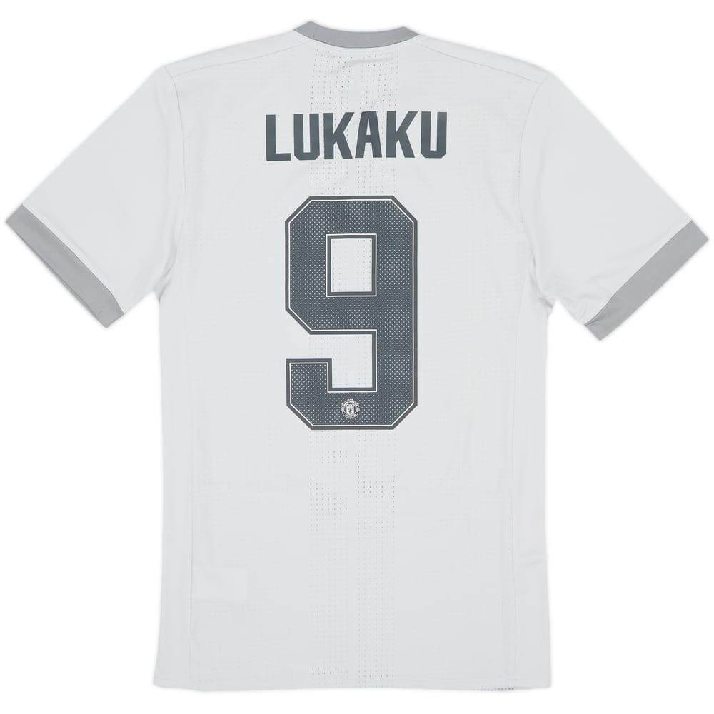 2017-18 Manchester United Authentic Third Shirt Lukaku #9 (S)