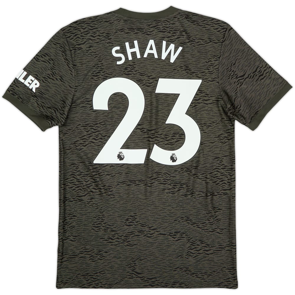 2020-21 Manchester United Away Shirt Shaw #23 (S)