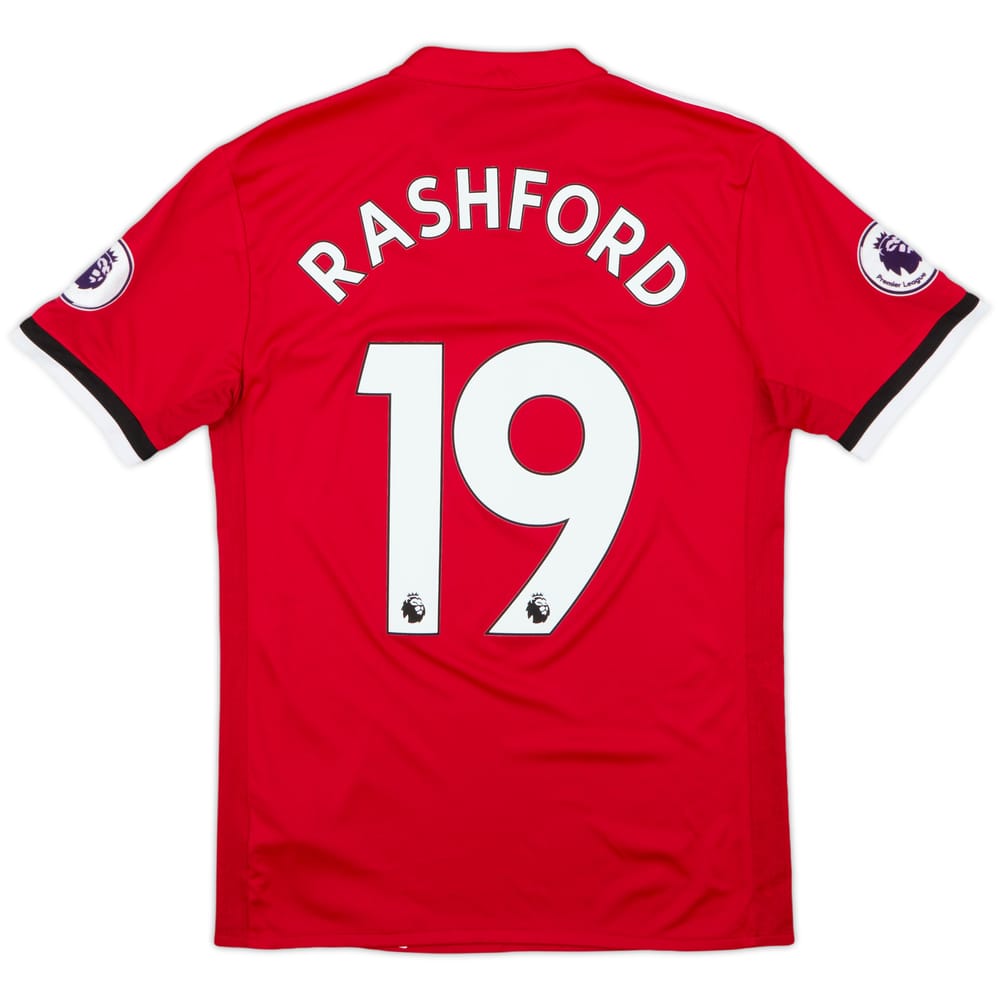 2017-18 Manchester United Home Shirt Rashford #19 - 6/10 - (S)