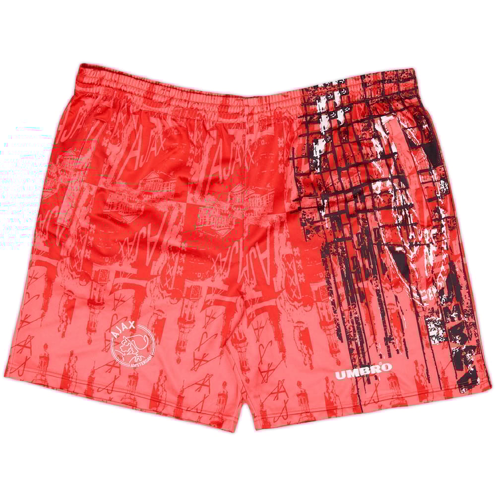 1996-97 Ajax Umbro Training Shorts - 9/10 - (L)