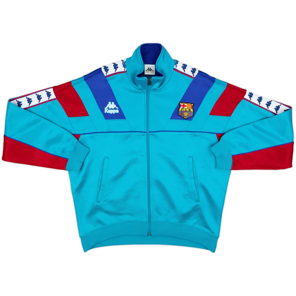1992-95 Barcelona Kappa Track Jacket - 10/10 - (L)