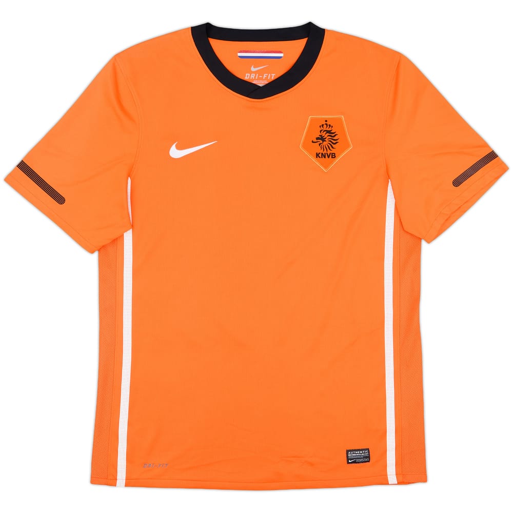 2010-11 Netherlands Home Shirt #9 - 8/10 - (M)