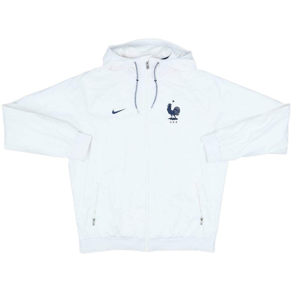 2016-17 France Nike Hooded Track Jacket - 8/10 - (L)