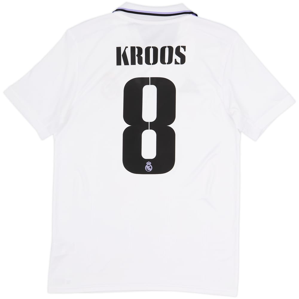 2022-23 Real Madrid Home Shirt Kroos #8 - 8/10 - (M)