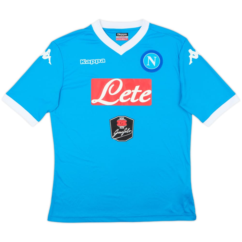 2015-16 Napoli Home Shirt - 8/10 - (XXL)