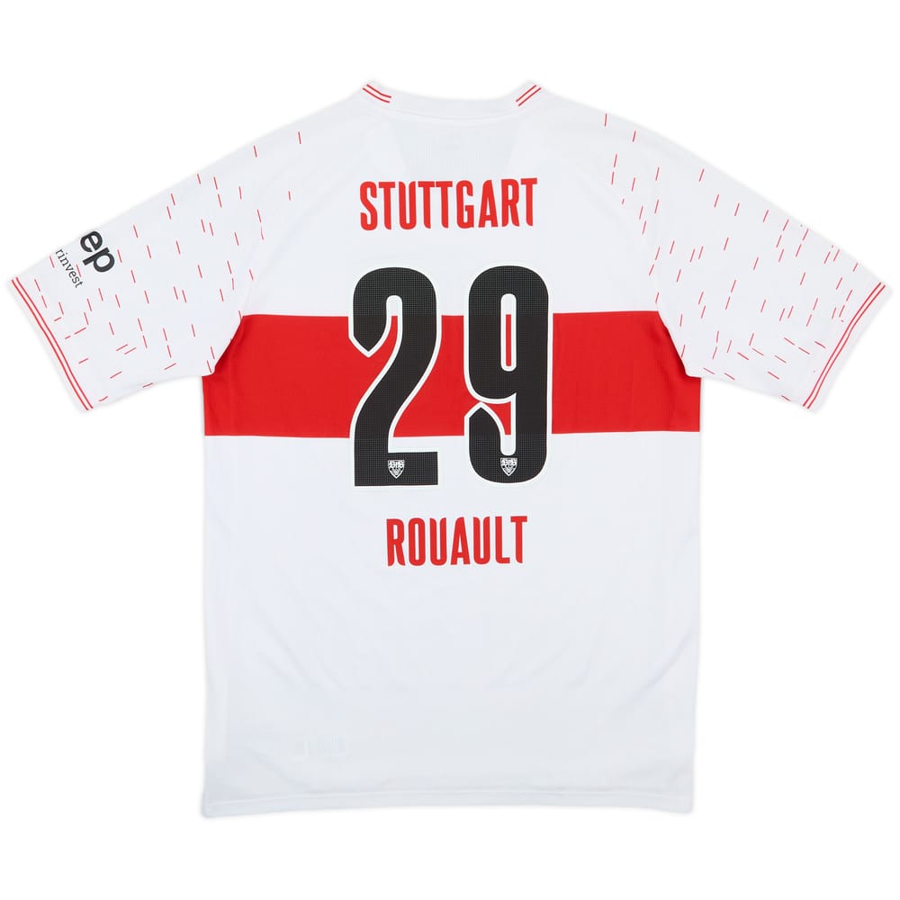 2023-24 Stuttgart Home Shirt Rouault #29 - 10/10 - (L.Boys)