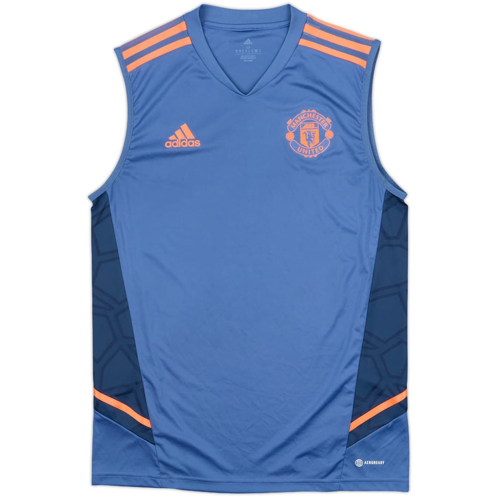 2022-23 Manchester United adidas Training Vest - 10/10 - (M)