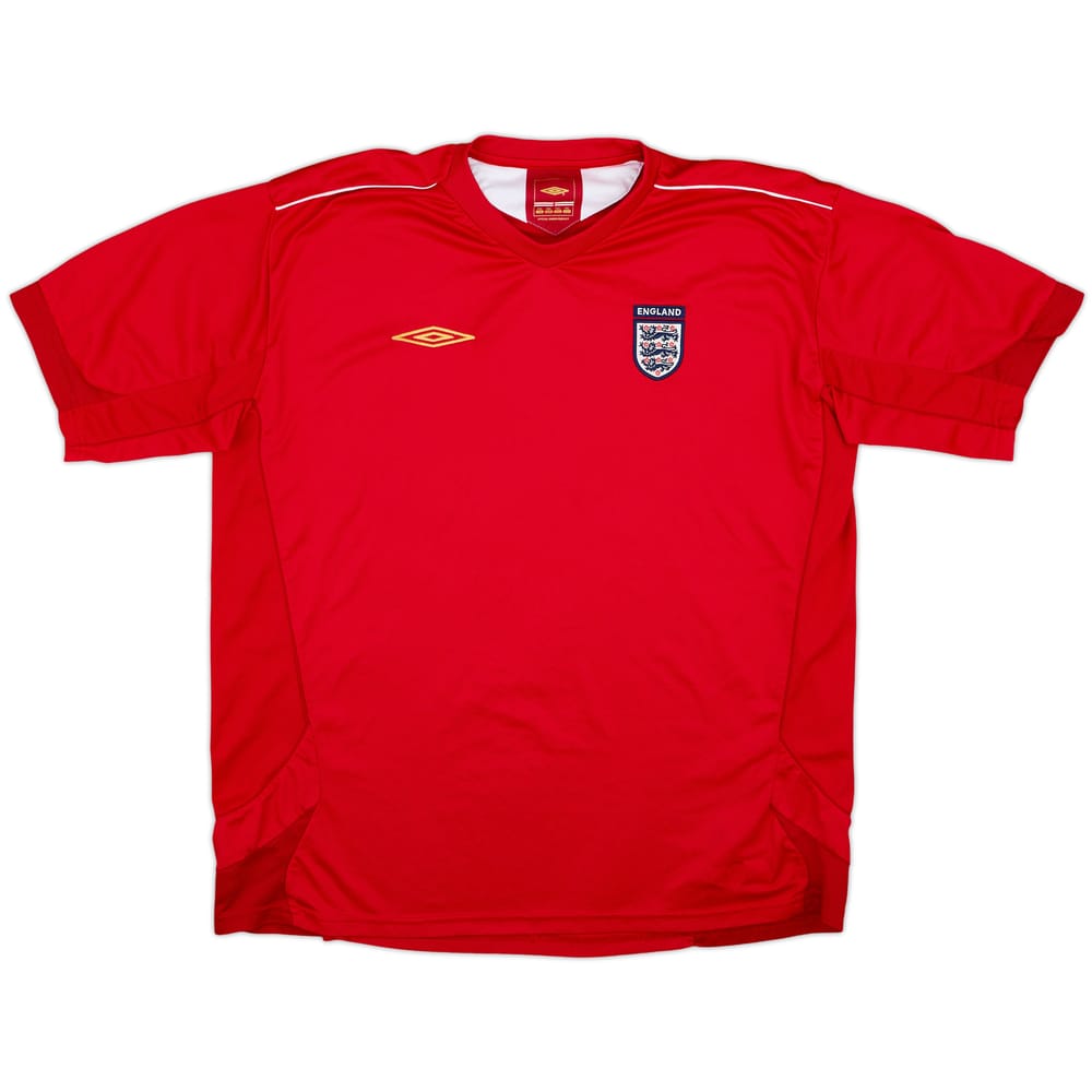 2004-06 England Umbro Training Shirt - 9/10 - (XXL)