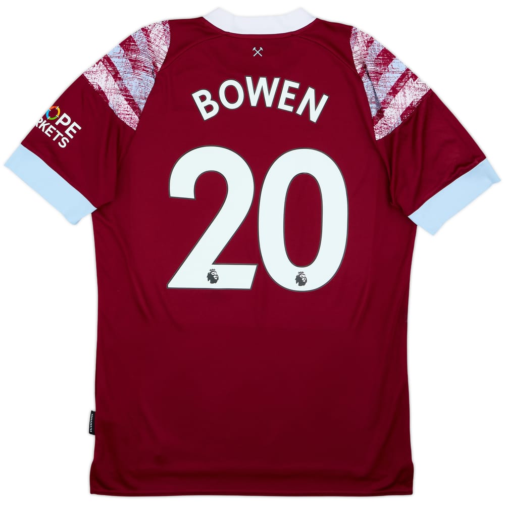 2022-23 West Ham Home Shirt Bowen #20 - 7/10 - (L)