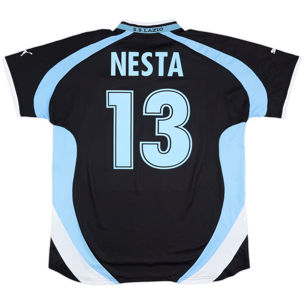 Camiseta de visitante del Lazio 1999-00 Nesta #13 - 8/10 - (XXL)