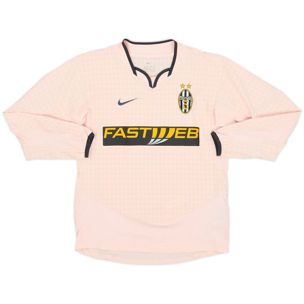 2003-04 Juventus Away L/S Shirt #5 - 7/10 - (S.Boys)