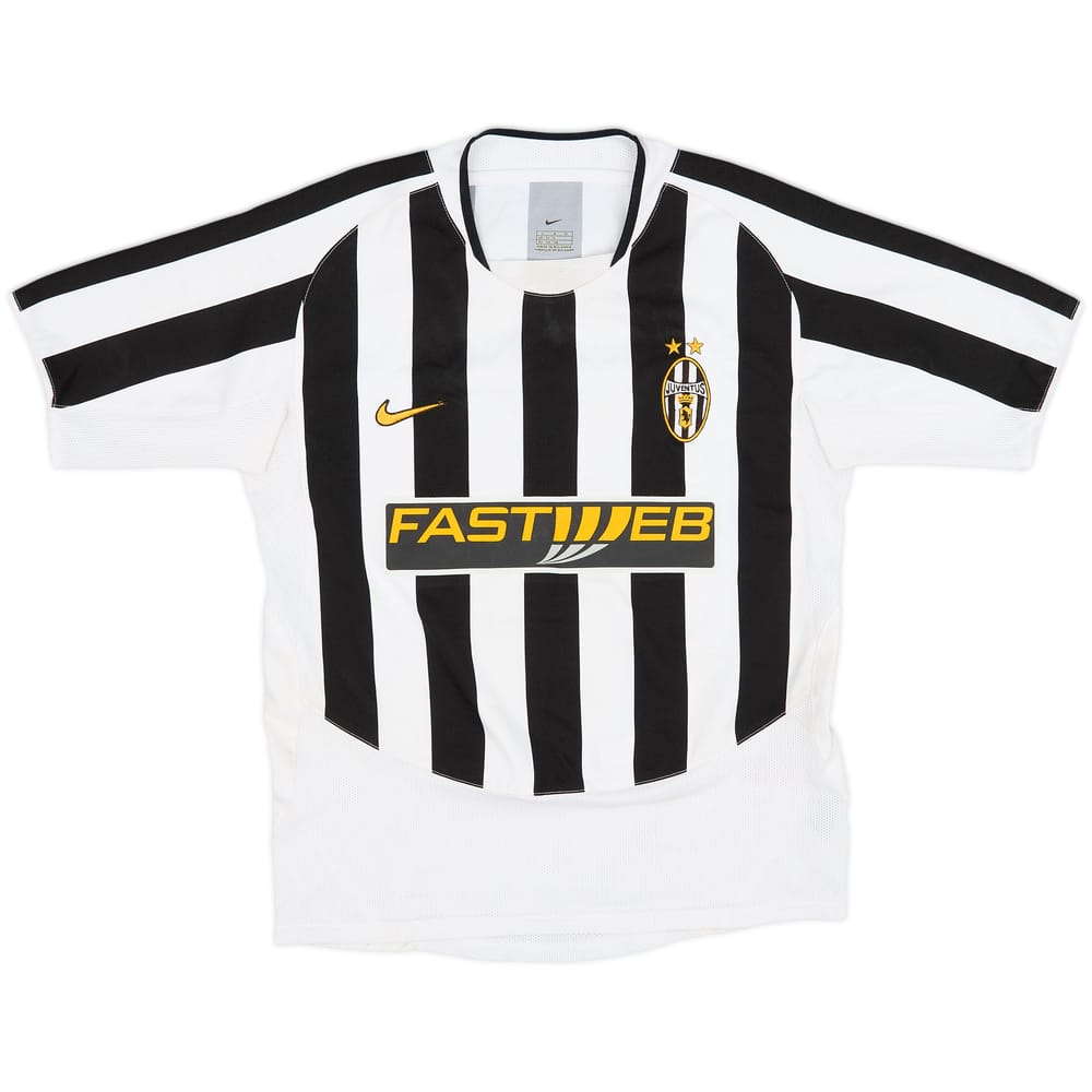 2003-04 Juventus Home Shirt - 6/10 - (L.Boys)
